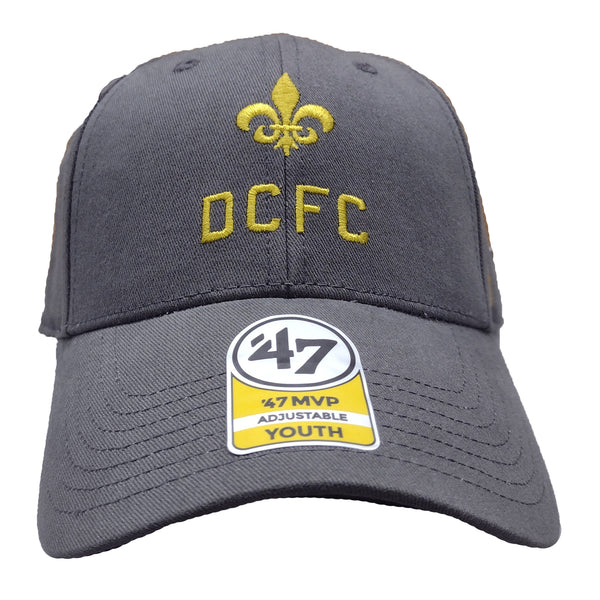 DCFC 47 Brand Chain Shot Snapback Hat- Grey/Maroon – Detroit City Football  Club Store