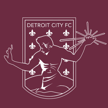 DCFC Outline Hoodie - Maroon