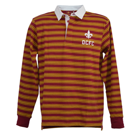 DCFC Rugby Polo- Maroon/Gold