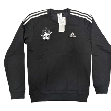 DCFC Adidas Essential Crest Crew Neck- Black