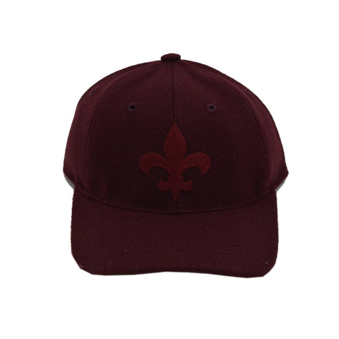 DCFC 47 Brand Chain Shot Snapback Hat- Grey/Maroon